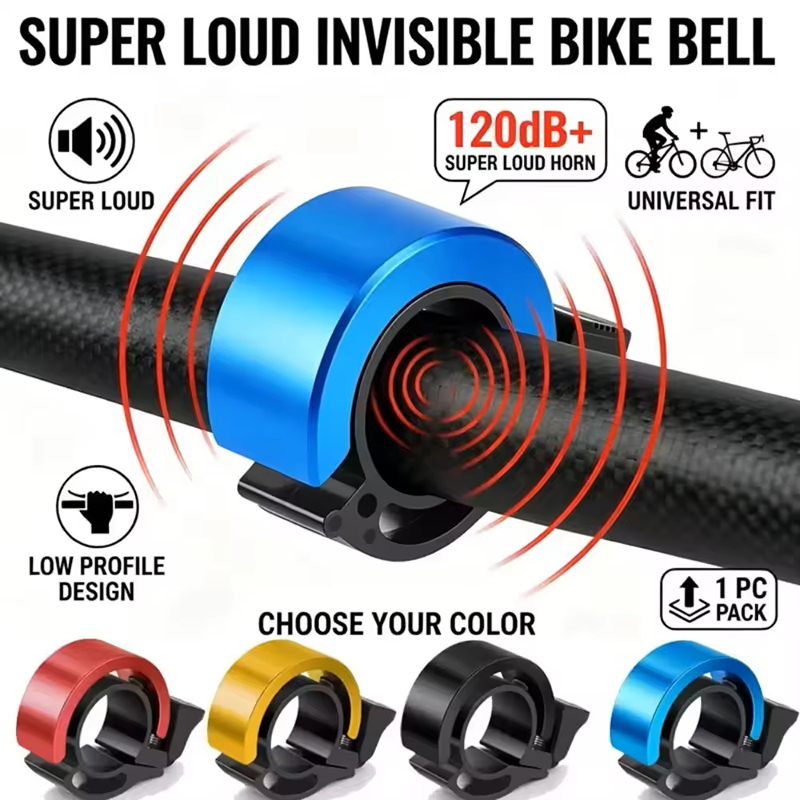 Bike Bell - Sonnette universelle pour guidon de vélo,
