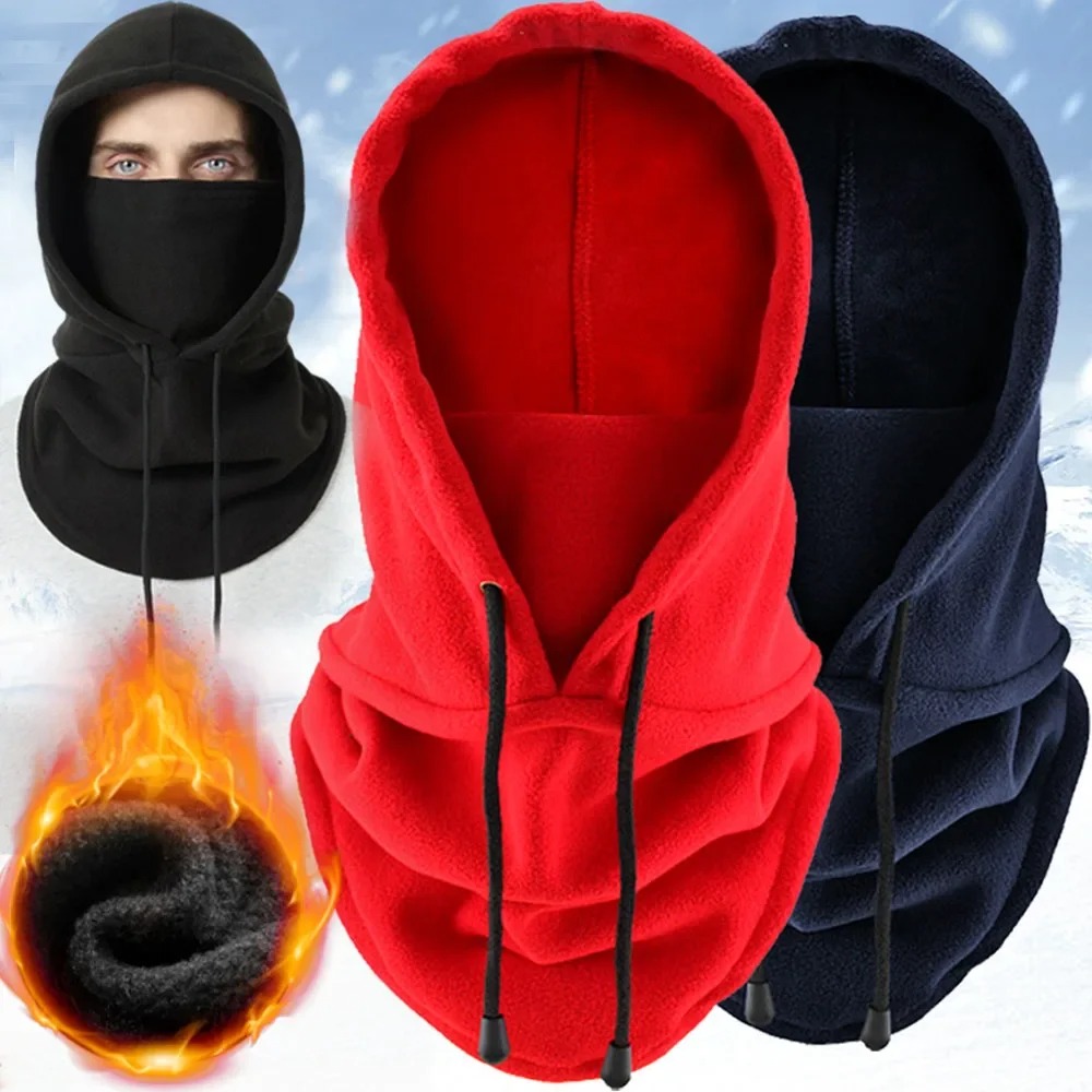 Cycling Gear Gifts - Cagoule d'hiver, masque facial thermique coupe-vent,