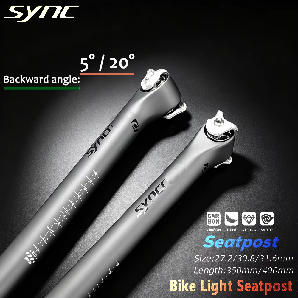Carbon Fiber Saddle - Tige de selle de vélo SYNCROS