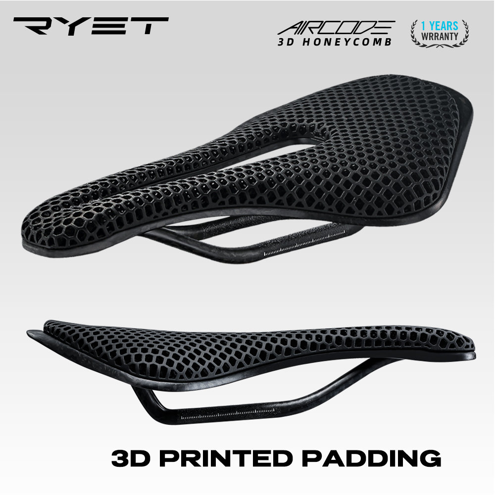 Carbon Fiber Saddle - RYET 3D imprimé selle de vélo