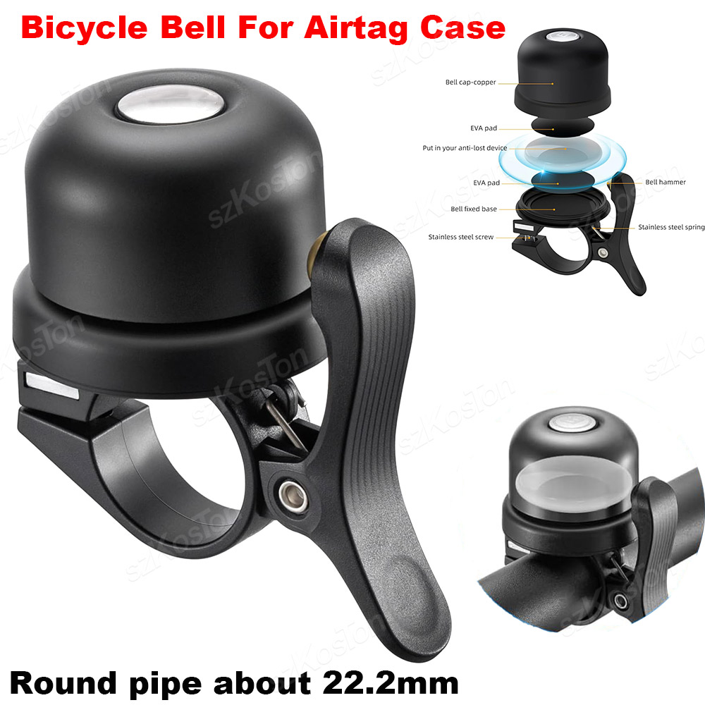 Bike Bell - Sonnette de vélo pour Apple AirTag,