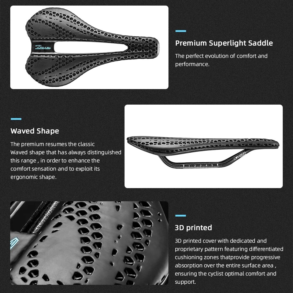RYET-Selle ultralégère en carb - Carbon Fiber Saddle avis et prix