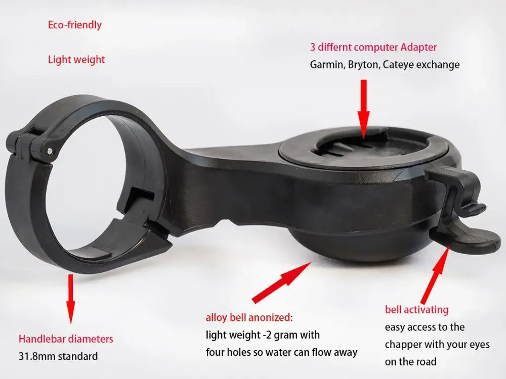 Support de guidon de vélo avec - Bike Bell avis et prix