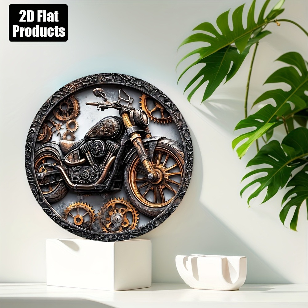 Panneau métallique vintage pou - Cycling Gear Gifts avis et prix