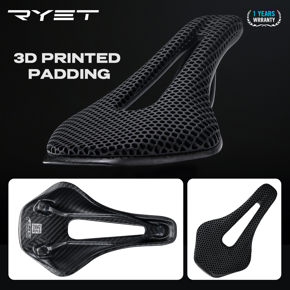 RYET 3D imprimé selle de vélo  - Carbon Fiber Saddle avis et prix